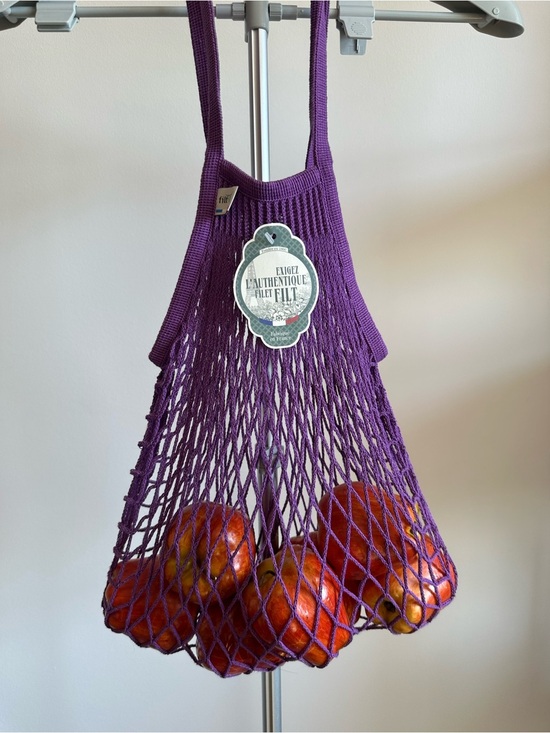 Filt Handbags - Purple Mesh Tote Bag – Authentic Filt made in France
